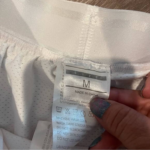 Women High Waist A-line Skater Mini SKORT Flared Retro Grunge Size Medium - Picture 4 of 7